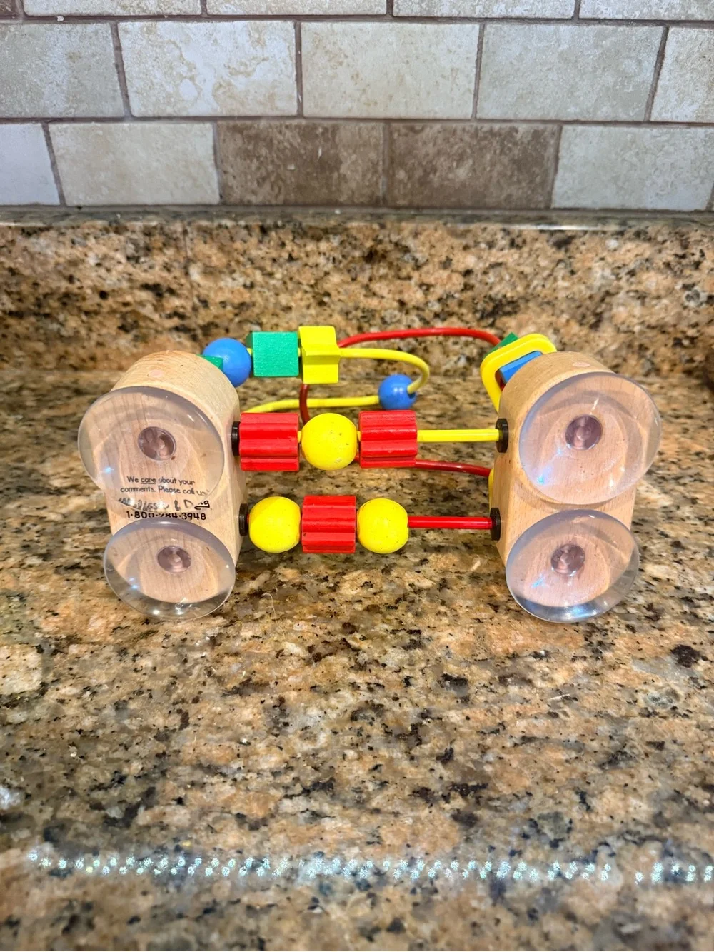 Melissa & Doug Toys Baby First Bead Maze & Shape Sorter Activity Bag